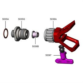 Set of Nozzels (reversable) for Kamber HP 40 GST