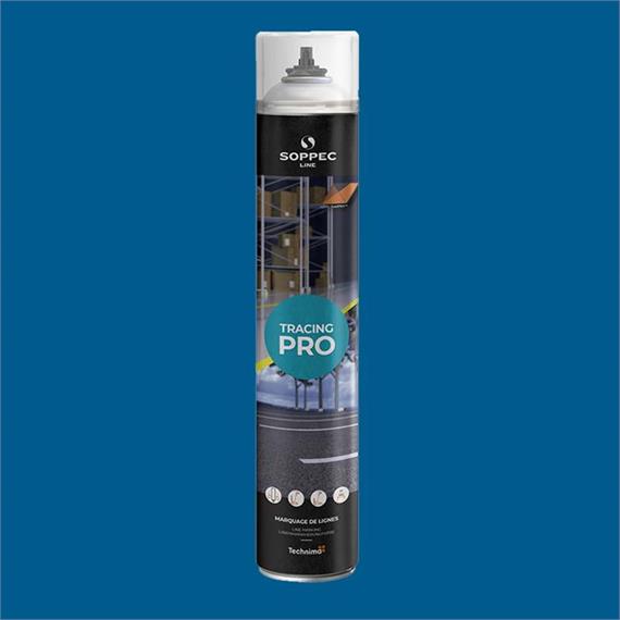 SOPPEC - Tracing PRO gulvmarkeringsspray blå - RAL 5017