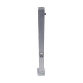 Stolpe i rustfrit stål 70 x 70 mm
