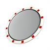 Trafikspejl af rustfrit stål Basic - Standard 600 x 600 mm, rund | Bild 3
