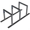 3-bike row system as a row systemnwith rail system fornsteel tube leaning bracket (6 | Bild 2