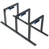 3-bike row system as a row systemnwith rail system fornsteel tube leaning bracket (6 | Bild 3