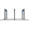 3-bike row system as a row systemnwith rail system fornsteel tube leaning bracket (6 | Bild 2