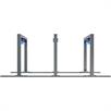 3 row system Bicycle stand as row systemnwith rail system fornsteel tube lean-to bars (6 | Bild 2