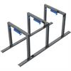 3 row system Bicycle stand as row systemnwith rail system fornsteel tube lean-to bars (6