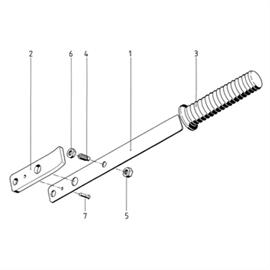 Adjustment lever pre-assembled