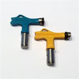 Airless nozzles for road marking