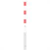 Barrier post (fireman post) steel tube 70 x 70 mm removable, with triangular lock | Bild 3