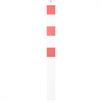 Barrier post steel tube 100 x 100 x 3 mm stationary, for setting in concrete | Bild 3