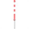 Barrier post steel tube 70 x 70 mm foldable, with 8 mm triangular lock | Bild 2