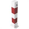 Barrier post steel tube 70 x 70 mm foldable, with profile cylinder lock 500 mm above ground | Bild 4
