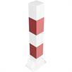 Barrier post steel tube 70 x 70 mm foldable, with profile cylinder lock 500 mm above ground | Bild 2