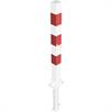 Barrier post steel tube 70 x 70 mm foldable, with profile cylinder lock | Bild 2