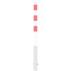 Barrier post steel tube 70 x 70 mm removable, with triangular lock | Bild 3