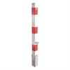 Barrier post steel tube 70 x 70 mm foldable, with triangular lock with lifting- tilting mechanism