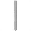 Barrier post steel tube 70 x 70 mm removable, with profile cylinder lock | Bild 2