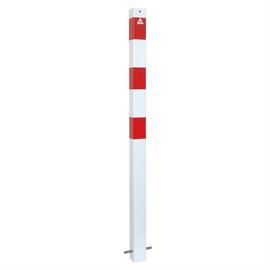 Barrier post steel tube 70 x 70 mm stationary, for setting in concrete