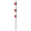Barrier post steel tube - Ø 76 x 2.6 mm stationary, for setting in concrete hot-dip galvanized / white coated | Bild 4