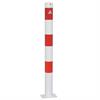 Barrier post steel tube - Ø 76 x 2.6 mm stationary, inclinable up to 30° on all sides