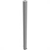 Barrier post steel tube - Ø 89 x 2.9 mm stationary, for setting in concrete hot-dip galvanized / white coated | Bild 4