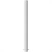 Barrier post steel tube - Ø 89 x 2.9 mm stationary, for setting in concrete hot-dip galvanized / white coated | Bild 3