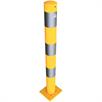 Barrier post steel tube - Ø 89 x 2.9 mm detachable, removable yellow / black | Bild 2