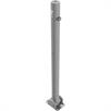 Barrier post steel tube - Ø 60 x 2.5 mm foldable with profile cylinder lock | Bild 4