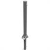 Barrier post steel tube - Ø 76 x 2.6 mm foldable, with profile cylinder lock | Bild 2