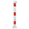 Barrier post steel tube - Ø 76 x 2,6 mm foldable, with triangular lock