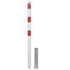 Barrier post steel tube - Ø 60 x 2.5 mm removable without lock