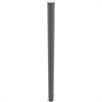 Barrier post steel tube - Ø 76 x 2.6 mm stationary, for setting in concrete hot-dip galvanized / white coated | Bild 2