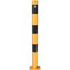 Barrier post steel tube - Ø 76 x 2.6 mm yellow / black