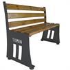 Bench with wooden elements L06 | Bild 3