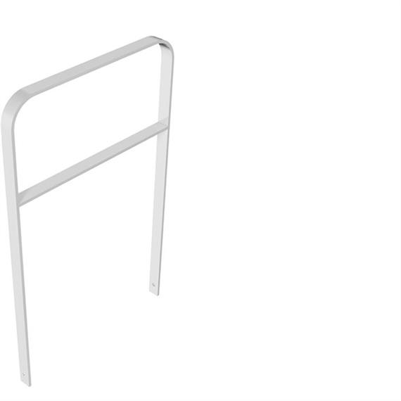 Bent flat steel lean-to bracket, 50 x 12 mm
