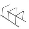 Bicycle stand as a row system lean-to steel tube 50 x 12 mm | Bild 4