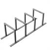 Bicycle stand as row system lean-to steel tube 60 x 60 mm | Bild 2