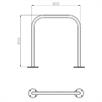 Bicycle stand STR 12 - Bicycle stand / Lean-to parker / Lean-to parker | Bild 4