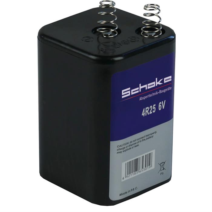 Block battery 6V / 7AH 4R25 - STRAMAT Vertriebs GmbH