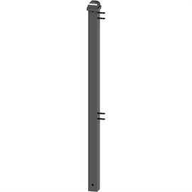 City fence post and fence element