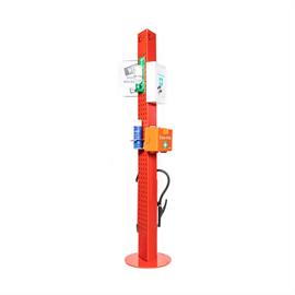 Cleaning station Clean Tower Flexi red