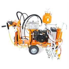 CMC AR40ITP-2C - Airless road marking machine with hydraulic drive and 2 diaphragm pumps