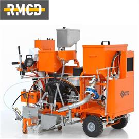 CMC 60 C-ST Cold-Plastic Road marking machine for flat markings, agglomerates and ribs