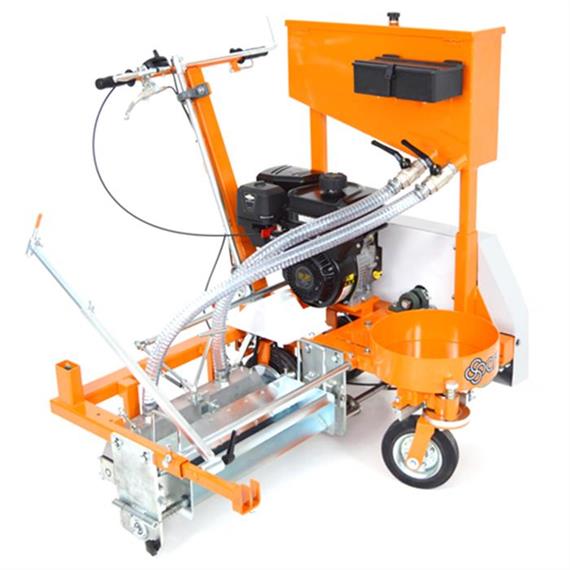 CMC PM 50 C-ST - Cold-Plastic road marking machine with belt drive -agglomerate markings
