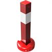 Collision-proof barrier post foldable with profile cylinder lock | Bild 4