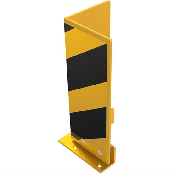 Collision protection elastic, inclinable