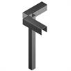 Corner wooden fence post and corner top | Bild 2