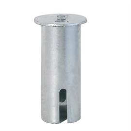 Cover cap for post hot dip galvanized