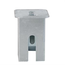 Cover cap for post hot dip galvanized