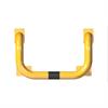 Crash bar double bar steel tube - Ø 76 mm yellow / black