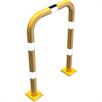 Crash bar removable tubular steel - Ø 76 mm yellow / black | Bild 2